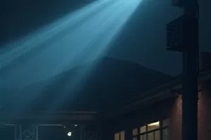 《星屑列车》夜色中穿行的列车车厢