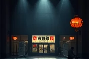 《晨六点新闻站》清晨演播室的空镜
